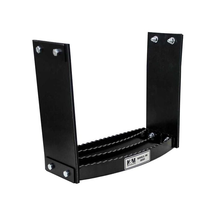 K&M Manufacturing 1-Step Bolt-On Flex Step Kit Black, large image number 6