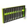 GripEdge Tools Extra-Long Triple Square Bit Socket Set 12 Pieces, small image number 3