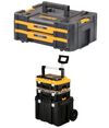 DEWALT TSTAK IV Double Shallow Drawer & TSTAK Modular Mobile Tower Bundle, small image number 1