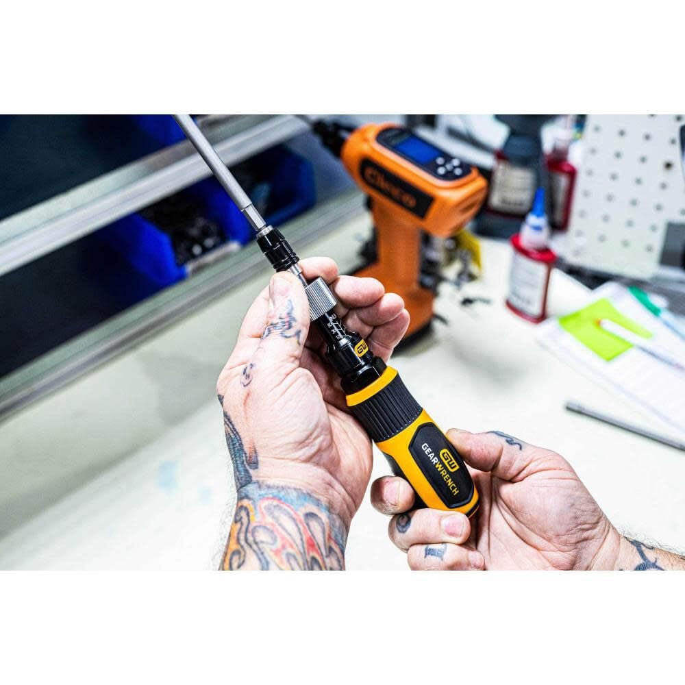 GEARWRENCH 1/4inch Drive Torque Screwdriver 5-25 in/Lbs