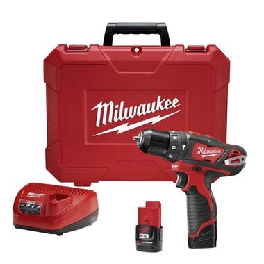 Milwaukee M12 3/8 in. Hammer Drill/Driver Kit, large image number 0