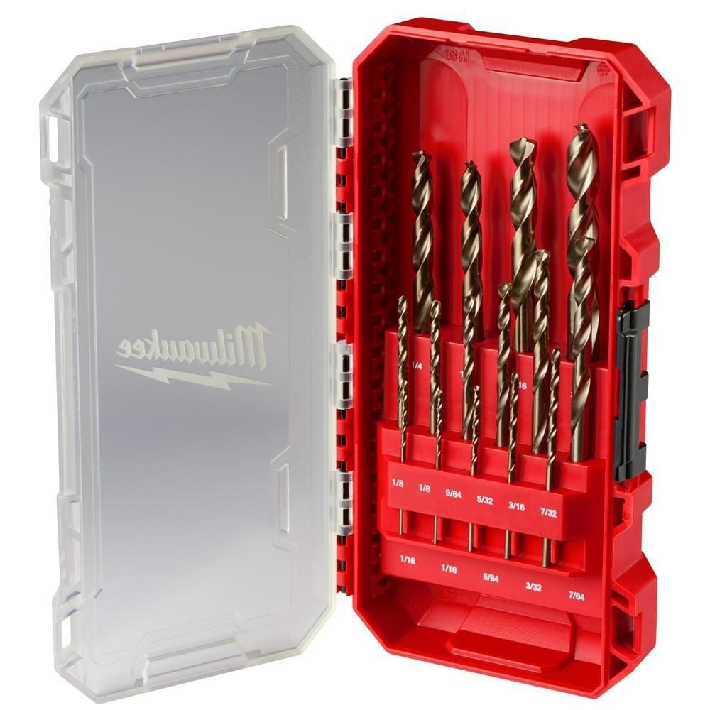 Milwaukee RED HELIX Cobalt Drill Bit Set 15pc, large image number 1