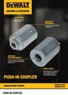 DEWALT 1/2 Inch-13 Push-In Thread Coupler for Threaded Rod 20 Pieces, small image number 3