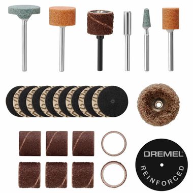 Dremel 31 pc. Sanding Grinding Kit 686-01 from DREMEL - Acme Tools