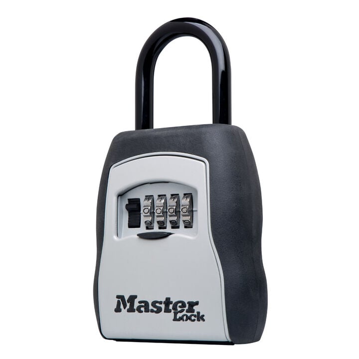 Master Lock 3-1/4 Inch Metal Body 4-Digit Locking Combination Lock Box