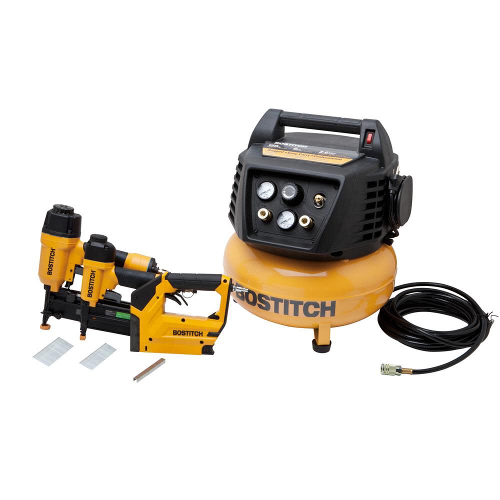 Bostitch nail shop gun set