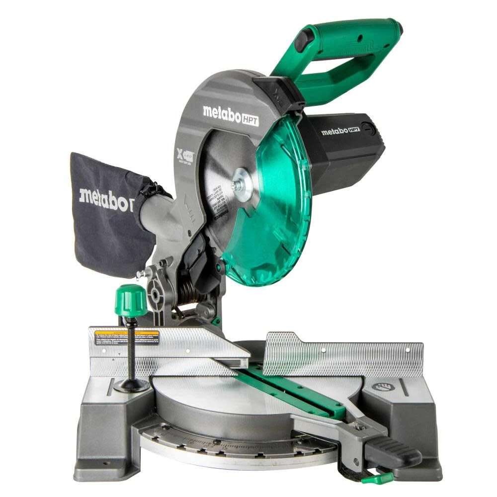 Metabo HPT 10 Inch Single Bevel Compound Miter Saw - C10FCG2M