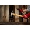 Milwaukee 19oz Milled Face Hickory Wood Framing Hammer, small image number 5