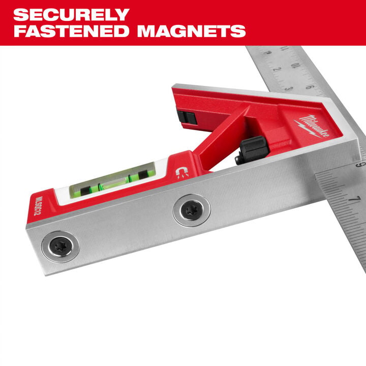 Milwaukee 12 Inch Magnetic Combination Square, large image number 6