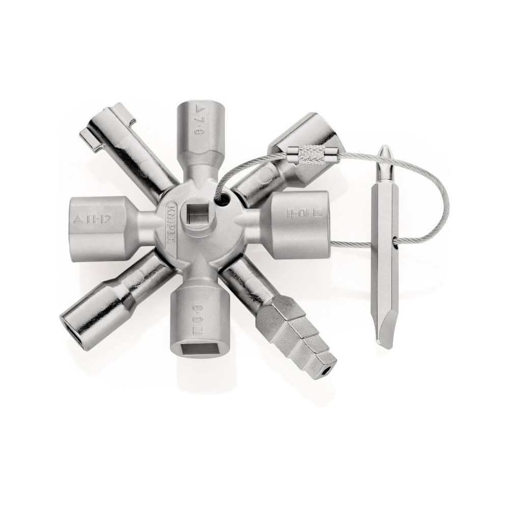 Knipex TwinKey For All Standard Cabinets & Shut Off Systems, large image number 1