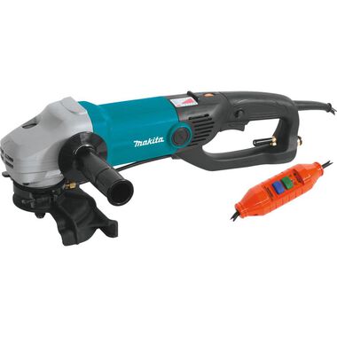 Makita 5 in. Electronic Stone Polisher with Splash Guard