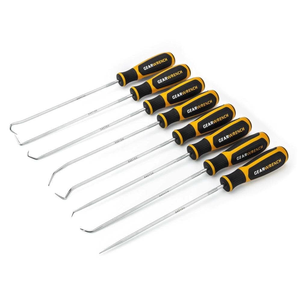 GEARWRENCH 8 Pc Long Hook & Pick Set – 84010H