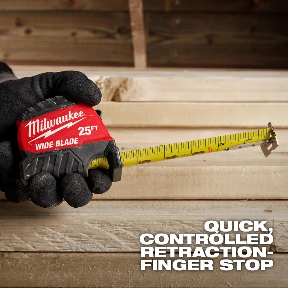 Milwaukee 40 Ft. Wide Blade Tape Measure, large image number 7