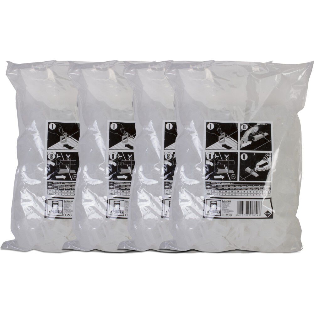 Rubi Tools 3/32 Inch Delta Leveling Clips 2400 Pieces, large image number 3