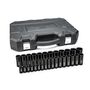 GEARWRENCH 29pc. 1/2In. Drive 6 Point Deep Impact Socket Set
