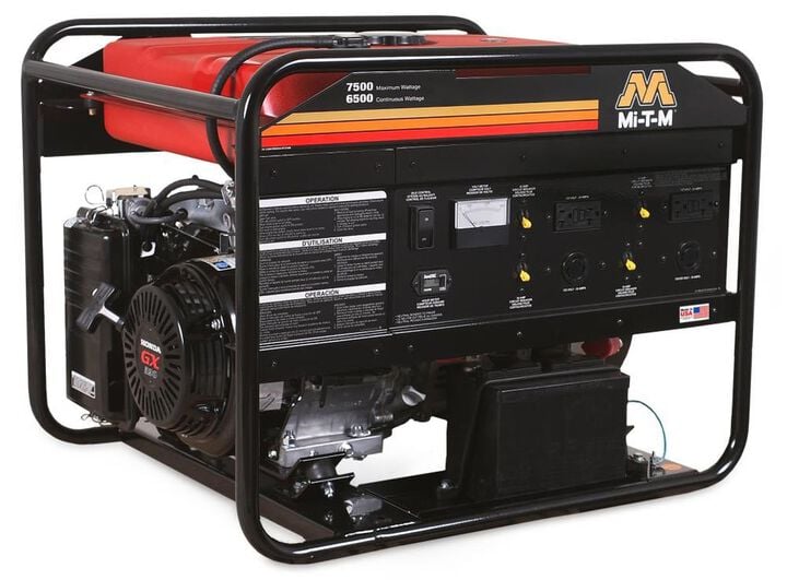 Mi T M 7,500 Watt Gas Powered 49-State Portable Generator