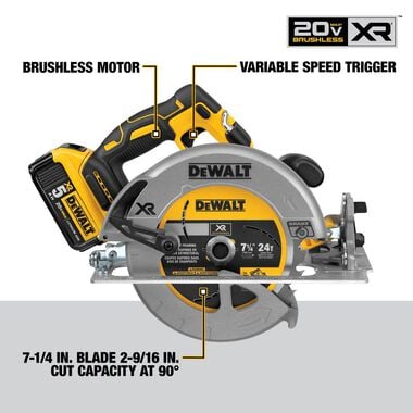 DEWALT 20V MAX XR Compact 4-Tool Combo Kit, large image number 5