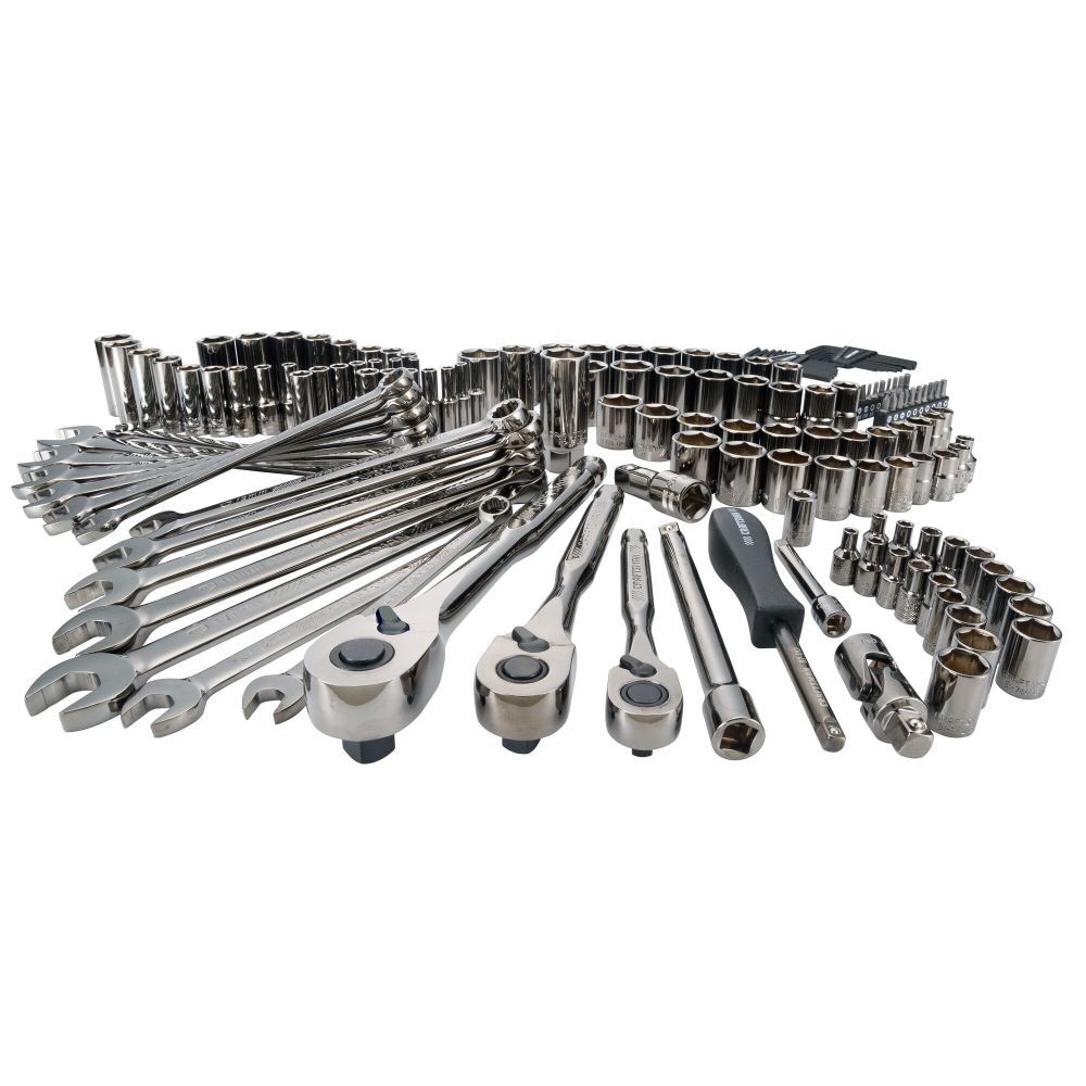 CRAFTSMAN Gunmetal Chrome Mechanics Tool Set, 150pc, large image number 1