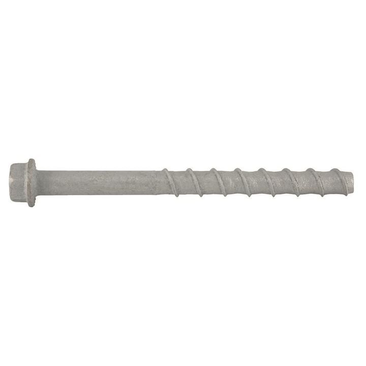 DEWALT Screw-Bolt+ 5/8 x 8 Inch Mechanically Galvanized Hex Head Concrete Screw Anchor 25 Pieces, large image number 0