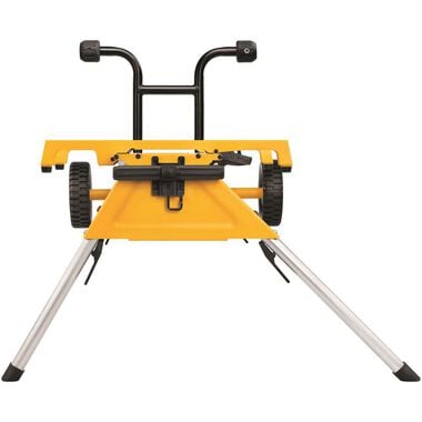 DEWALT 8 1/4in Compact Jobsite Table Saw with Rolling Stand Bundle, large image number 9
