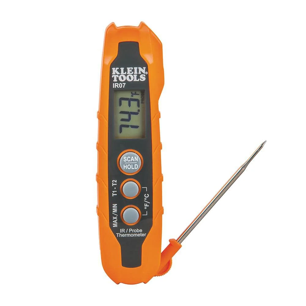 Klein Tools Dual IR/Probe Digital Thermometer, large image number 1
