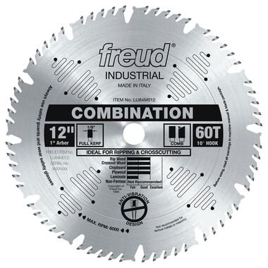 Freud 12in Combination Blade, large image number 0
