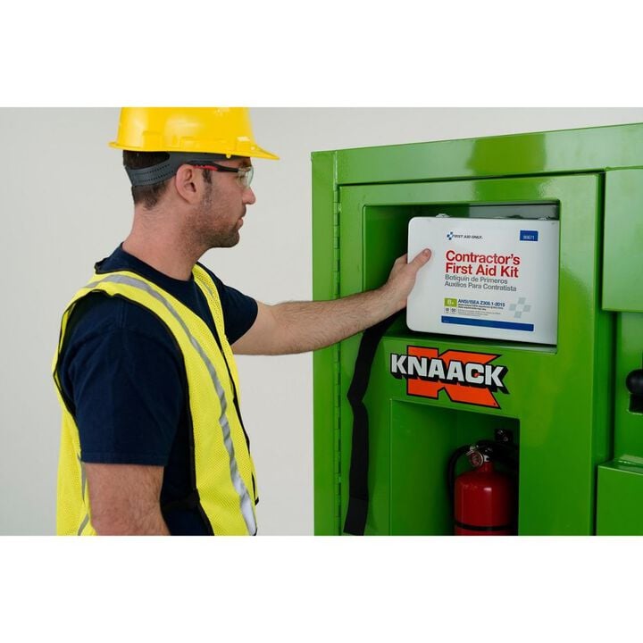 Knaack Model 139-SK-01 Safety Kage 59.4 Cu-Ft. Green Steel Cabinet, large image number 11