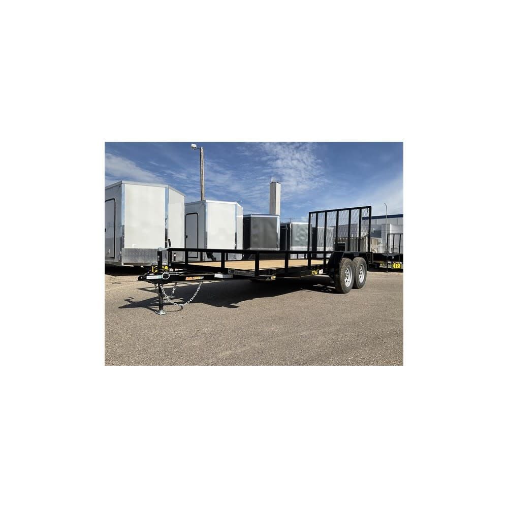 Doolittle Trailer Mfg Rally Sport Open Utility Trailer 16′ x 77in Tandem Axle – RS7716