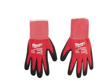 Milwaukee Cut Level 1 Nitrile Dipped Gloves, large image number 0