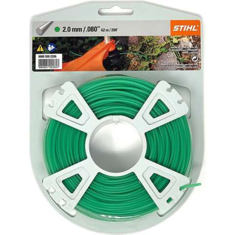 Stihl 0.08in Diameter x 200' Green Nylon Trimmer Line, large image number 3
