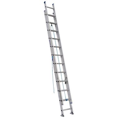 Werner 24 Ft. Type I Aluminum Extension Ladder, large image number 0
