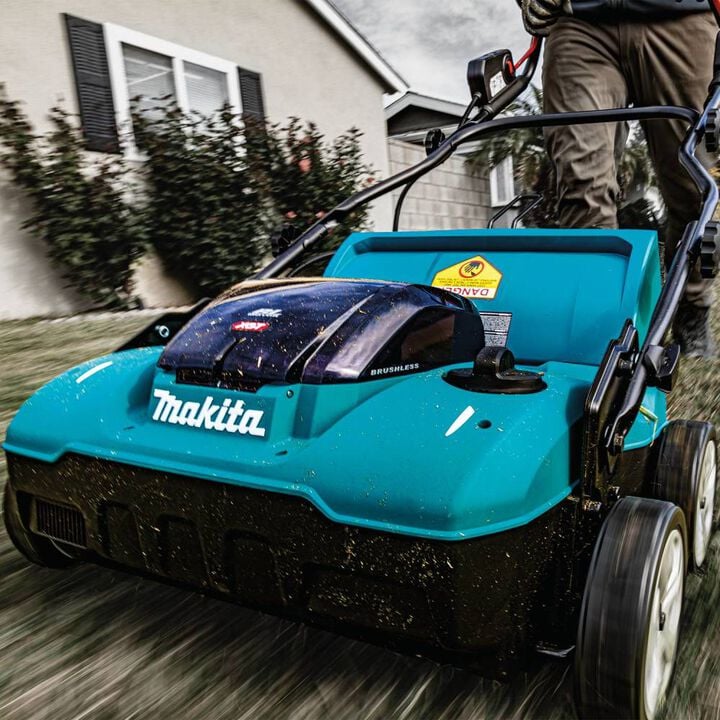 Makita 40V max XGT 15 Inch Dethatcher/Scarifier Brushless Cordless Kit (4Ah), large image number 3