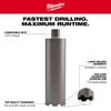 Milwaukee 6 in. Diamond Ultra Dry Core Bit, small image number 4