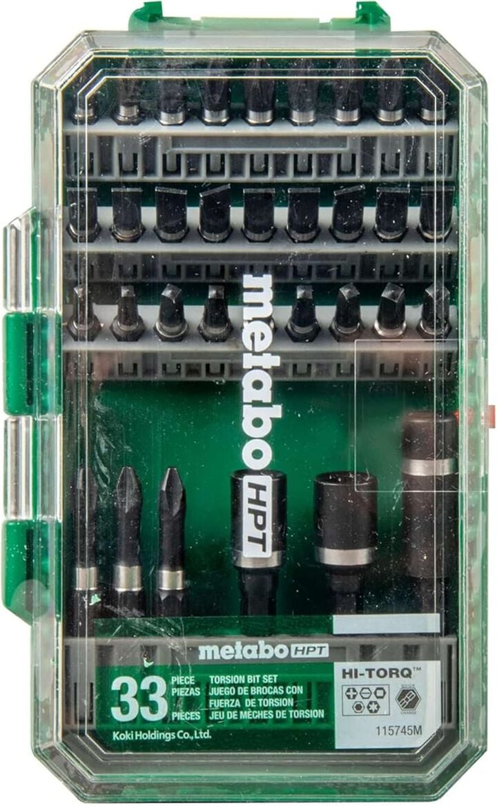 Metabo HPT 33-Piece Set Impact Driver Bit Set