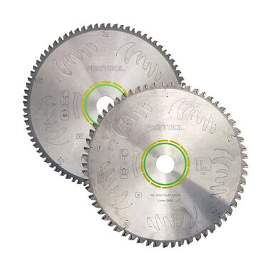 Festool HW 260 Universal Circular Saw Blade and Fine Tooth Kapex Circular Saw Blade
