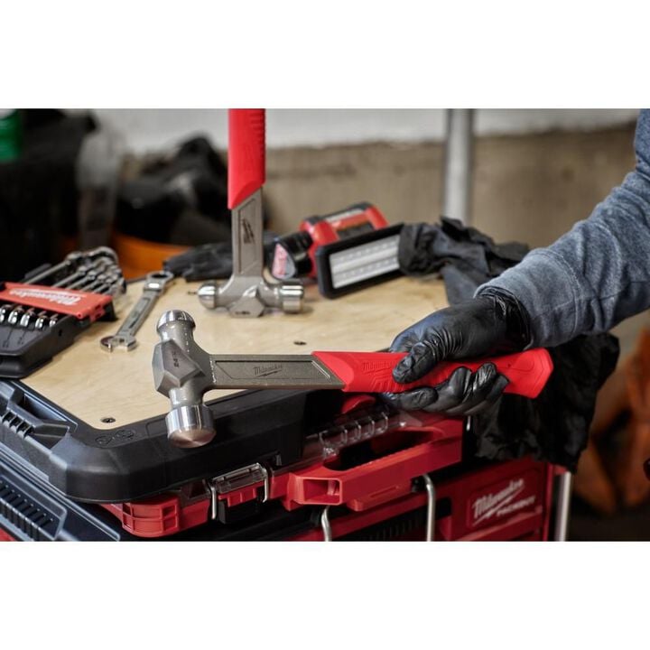 Milwaukee 16oz Steel Ball Peen Hammer, large image number 5