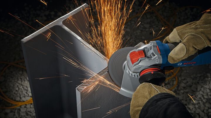 Bosch X LOCK Angle Grinder 6in, large image number 3