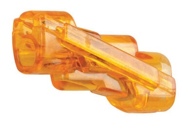 Ideal Industries SpliceLine 42 Orange In-Line Push-In Butt Splices, 100 Pack