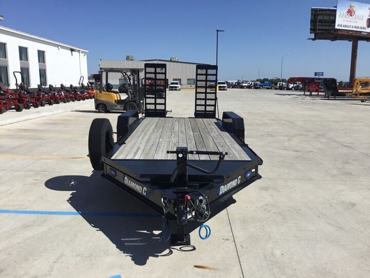 Diamond C LPX 18 Ft Low Profile Equipment Trailer, large image number 2