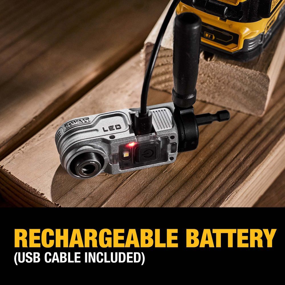 DEWALT FLEXTORQ Lighted Modular Right Angle Attachment, large image number 4