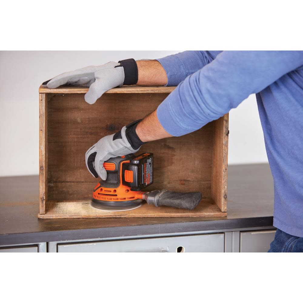 Black and decker cordless random orbital sander hot sale