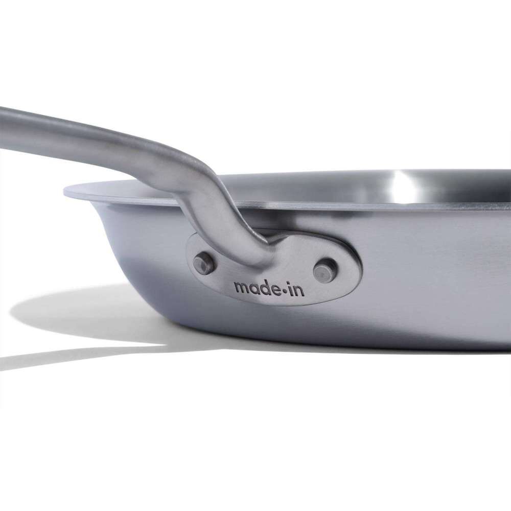 Made In Cookware 10 Inch x 4 Inch Stainless Steel Fry Pan Silver, large image number 5
