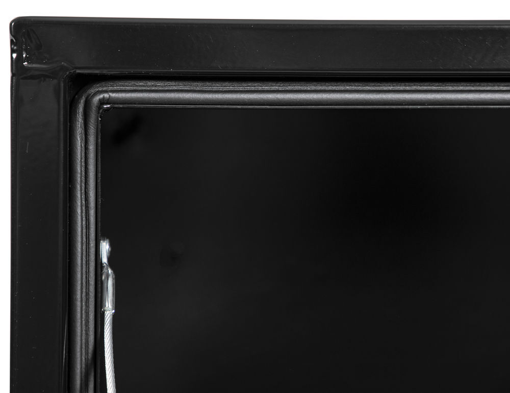 Buyers Products Company 18x16x96 Inch Black Steel Topsider Truck Box, large image number 7