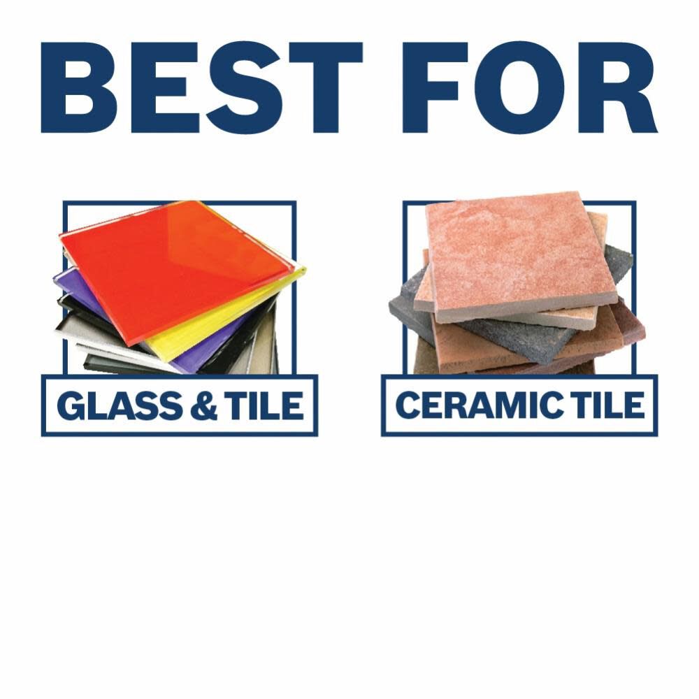 Bosch glass and store tile bit set