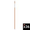 Fiberglass Innovations 48 In. Orange Driveway Marker with White Tape 36 Pieces, small image number 1