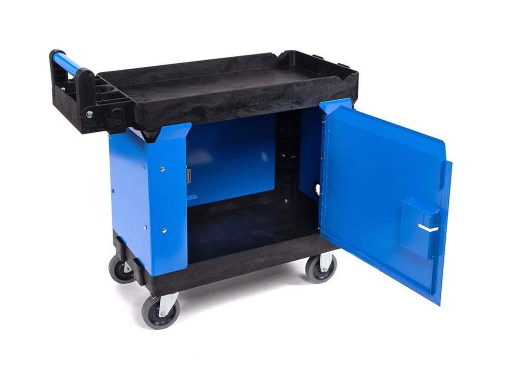 Magnum Tool Group Pro Series Service Cart 4117 with 5 Inch HD Casters and Vault, large image number 2
