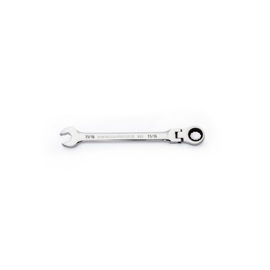 GEARWRENCH 11/16in 90T 12 Point Flex Head Ratcheting Combination Wrench