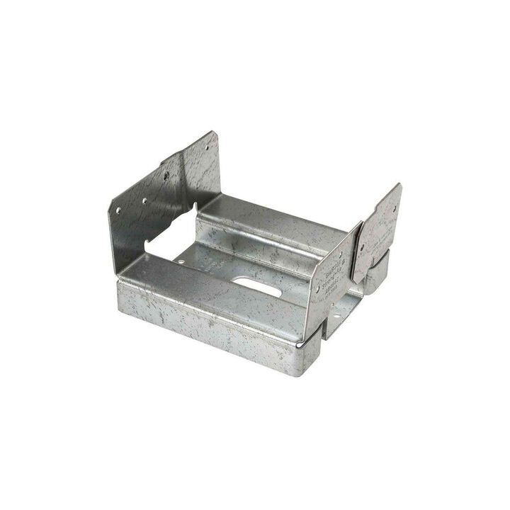 Simpson Strong-Tie 14 Gauge 6 x 6 ZMAX Coating ABA Adjustable Post Base, large image number 1