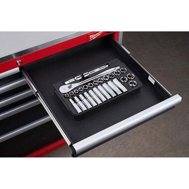 Milwaukee 28 pc. 1/2 in. Socket Wrench Set (Metric), large image number 14