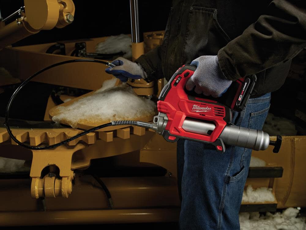 Milwaukee M18 FUEL HTIW with Grease Gun Kit 2767 22GG Acme Tools